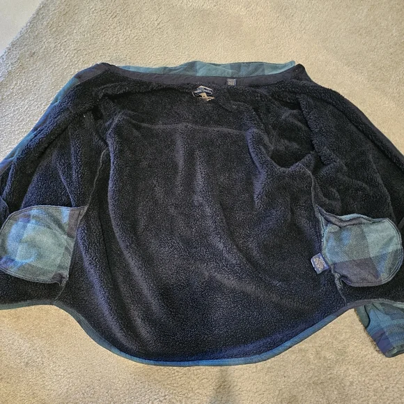 Freedom Foundry Fleece Lined Jacket Men's Green & Black XXL EUC - Picture 3 of 6